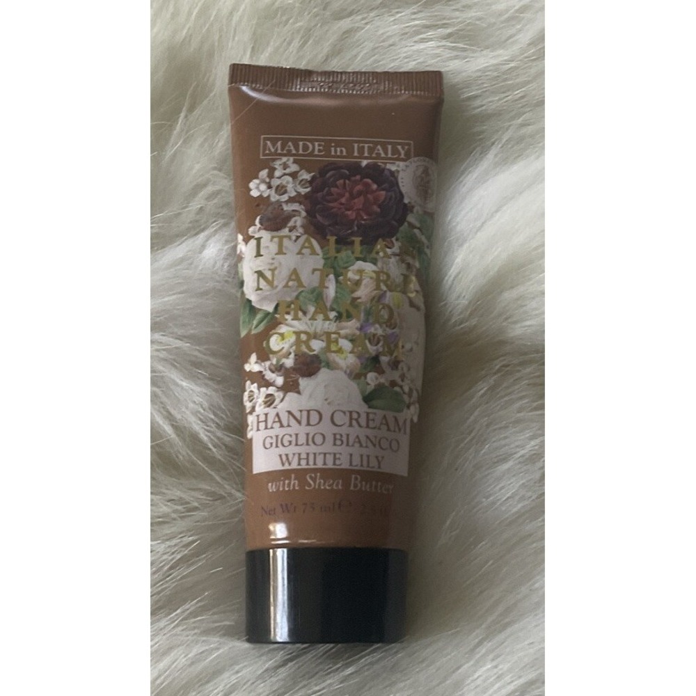 Giglio Blanco  White Lily  Hand Cream With Shea Butter